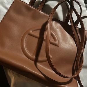 Telfar Medium Tan bag